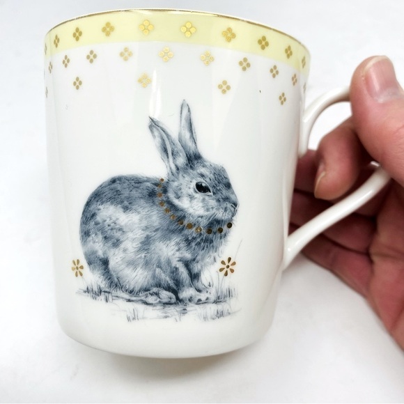 Spode Meadow Lane Fine Porcelain Spring Bunny Mug 12oz - Picture 1 of 7